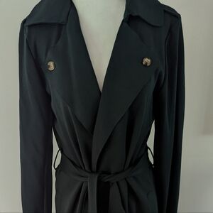 Carolina Belle trenchcoat, great condition, size XS, dark green